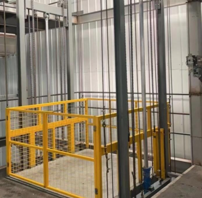 迪庆导轨式升降机一般加工周期